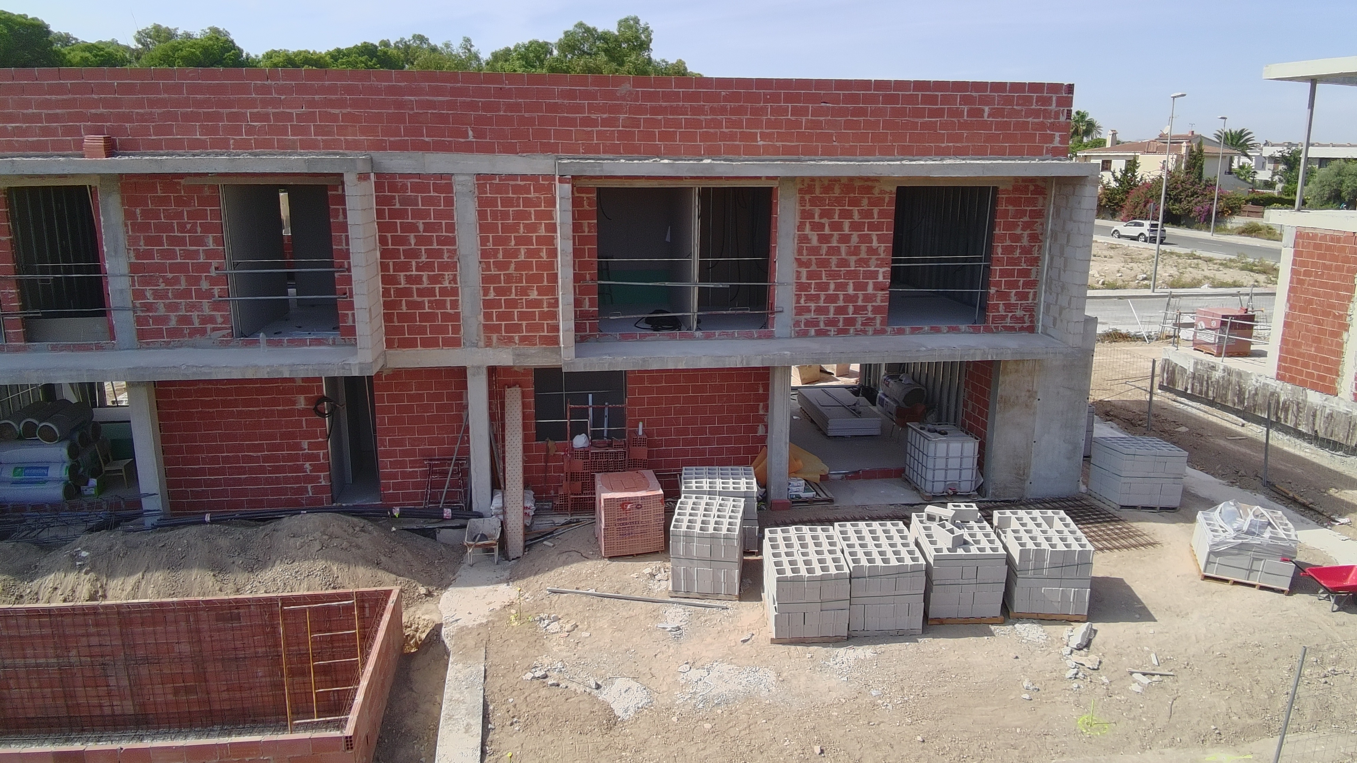 Divisiones interiores en Villa A
